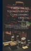 Cautions to Young Persons Concerning Health