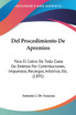 Del Procedimiento De Apremios