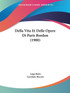 Della Vita Et Delle Opere Di Paris Bordon (1900)