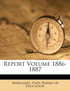 Report Volume 1886-1887