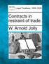Contracts in restraint of trade.