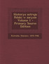 Historya ustroju Polski w zarysie Volume 1