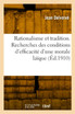 Rationalisme et tradition