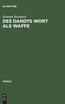 Des Dandys Wort als Waffe