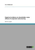 Empirical evidence on shareholder value effects of corporate restructuring
