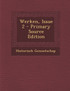 Werken, Issue 2 - Primary Source Edition