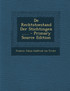 De Rechtstoestand Der Stichtingen ...... - Primary Source Edition