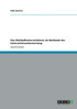 Das Multiplikatorverfahren als Methode der Unternehmensbewertung