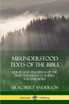 Misunderstood Texts of the Bible