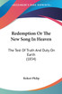 Redemption Or The New Song In Heaven