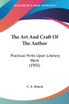 The Art And Craft Of The Author