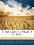 Philosophic Nights in Paris