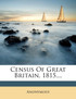Census Of Great Britain, 1815....