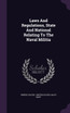 Laws And Regulations, State And National Relating To The Naval Militia