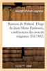 Barreau de Poitiers. Eloge de Jean-Marie Pardessus. Discours, conférences des avocats stagiaires
