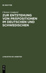 Zur Entstehung von Präpositionen im Deutschen und Schwedischen