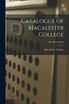 Catalogue of Macalester College; 1887/88-1900/01
