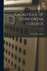 Catalogue of Concordia College; 1916/17