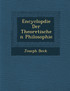 Encyclop�die Der Theoretischen Philosophie