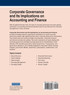 Corporate Governance and Its Implications on Accounting and Finance