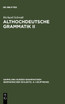 Althochdeutsche Grammatik II