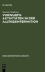 Vorwurfsaktivitäten in der Alltagsinteraktion
