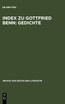 Index zu Gottfried Benn