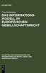 Das Informationsmodell im Europäischen Gesellschaftsrecht