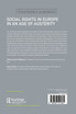 SOCIAL RIGHTS IN EUROPE IN AN AGE OF AUSTERITY