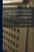Littleton Female College Course Catalog; 1896-1897