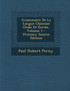 Grammaire De La Langue Chinoise Orale Et Écrite, Volume 1