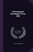 Thermopylae; Newdigate Verse, 1881