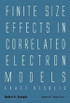 Finite Size Effects In Correlated Electron Models