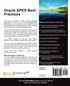 Oracle Apex Best Practices