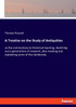 A Treatise on the Study of Antiquities