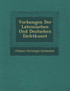 Vor�bungen Der Lateinischen Und Deutschen Dichtkunst