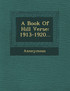 A Book of Hill Verse