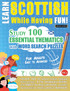 LEARN SCOTTISH WHILE HAVING FUN! - FOR ADULTS