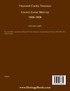 Haywood County, Tennessee County Court Minutes, 1826-1830