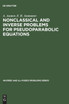 Nonclassical and Inverse Problems for Pseudoparabolic Equations