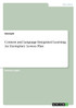 Content and Language Integrated Learning. An Exemplary Lesson Plan