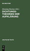 Dichtungstheorien der Aufklärung