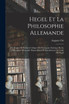 Hegel et la philosophie allemande