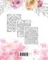 Lovely Affirmations and Flowers Coloring Book