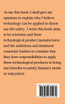 Technology Brings  What Negative Impact To