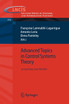 Advanced Topics in Control Systems Theory
