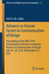 Advances in Human Factors in Communication of Design