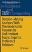 Decision-Making Analyses with Thermodynamic Parameters and Hesitant Fuzzy Linguistic Preference Relations