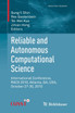 Reliable and Autonomous Computational Science