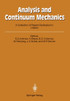 Analysis and Continuum Mechanics